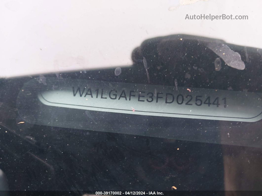2015 Audi Q7 3.0t Premium Black vin: WA1LGAFE3FD025441