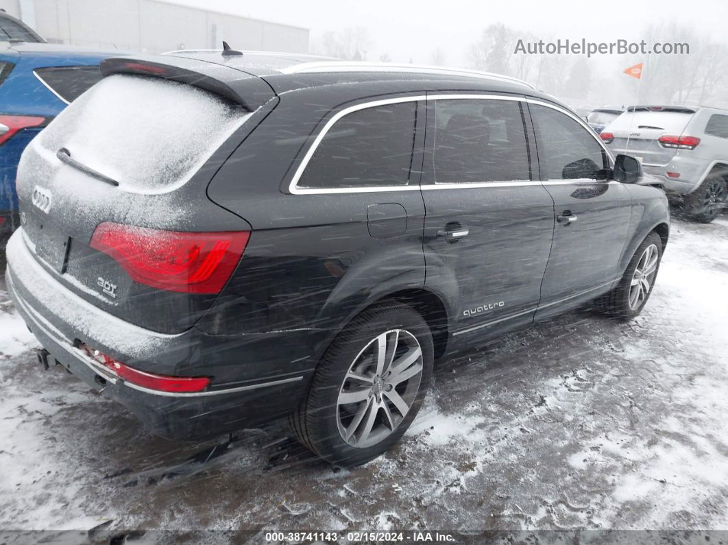 2015 Audi Q7 3.0t Premium Черный vin: WA1LGAFE3FD029697