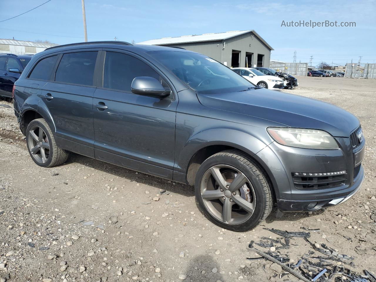 2015 Audi Q7 Premium Plus Угольный vin: WA1LGAFE4FD003125