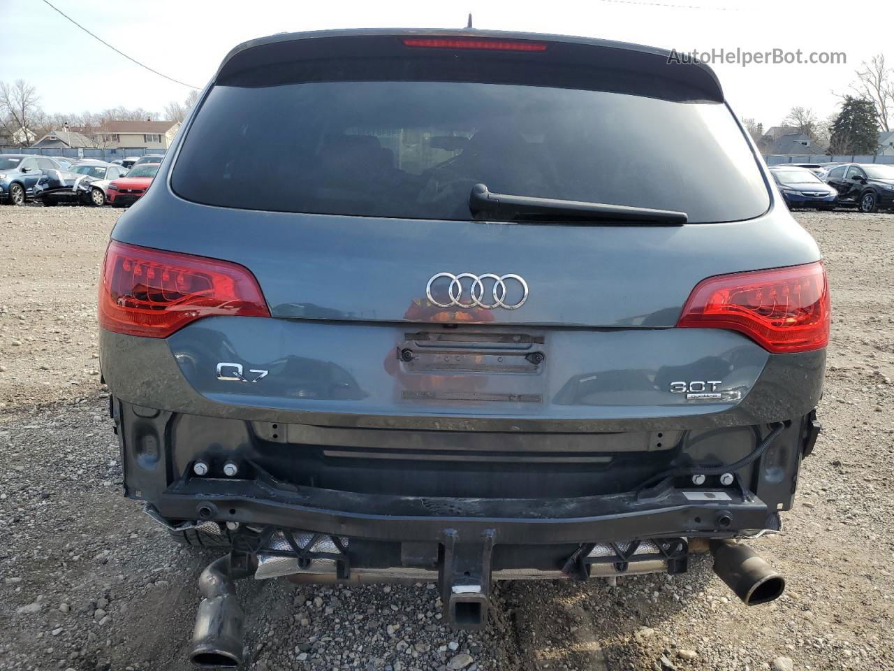 2015 Audi Q7 Premium Plus Угольный vin: WA1LGAFE4FD003125