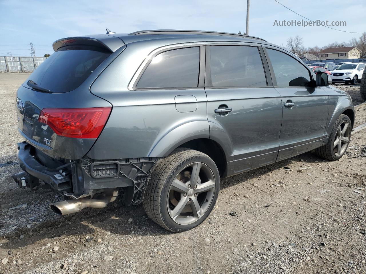 2015 Audi Q7 Premium Plus Charcoal vin: WA1LGAFE4FD003125