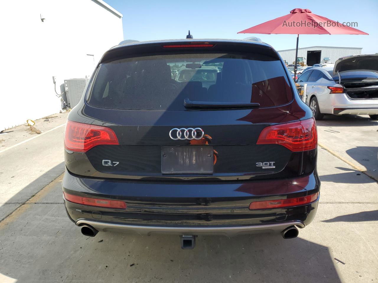 2015 Audi Q7 Premium Plus Black vin: WA1LGAFE4FD025206