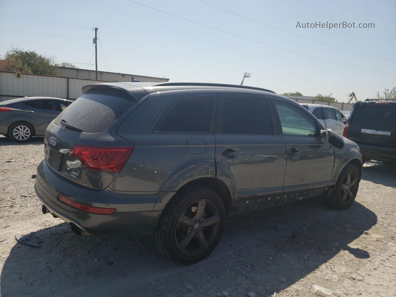 2015 Audi Q7 Premium Plus Black vin: WA1LGAFE4FD030907