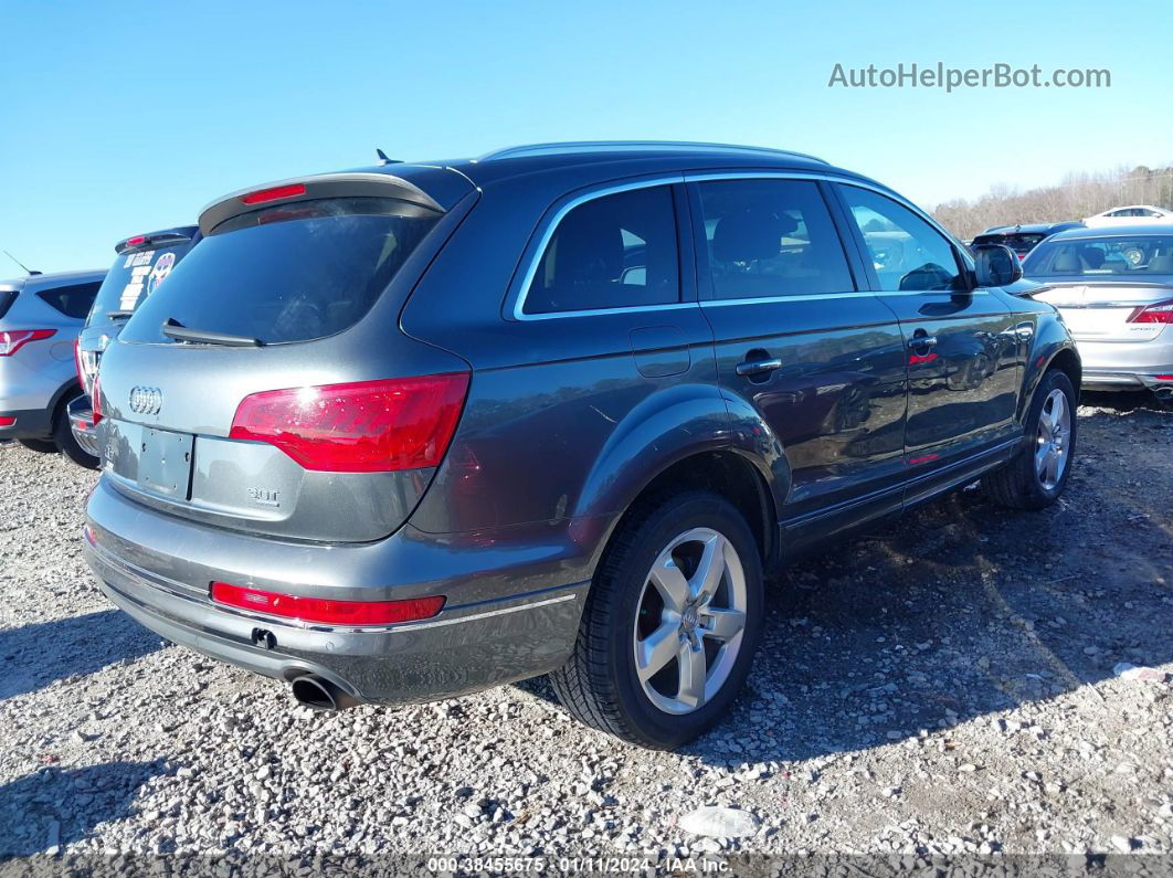 2015 Audi Q7 3.0t Premium Gray vin: WA1LGAFE5FD002811