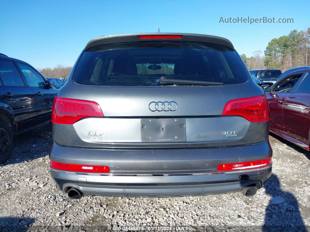 2015 Audi Q7 3.0t Premium Gray vin: WA1LGAFE5FD002811