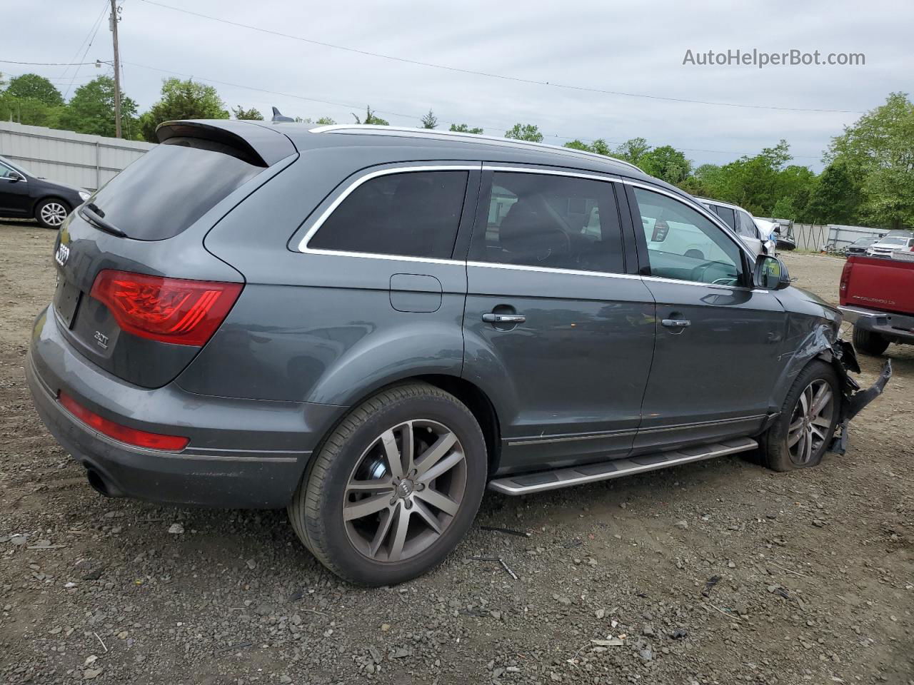 2015 Audi Q7 Premium Plus Charcoal vin: WA1LGAFE5FD007782