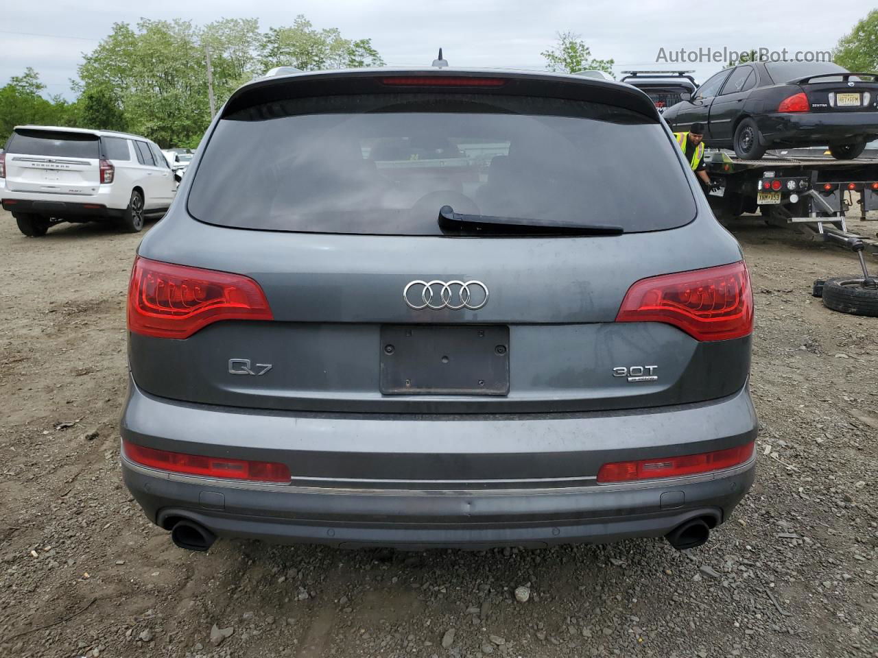 2015 Audi Q7 Premium Plus Charcoal vin: WA1LGAFE5FD007782