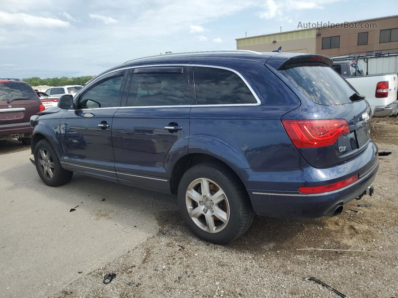 2015 Audi Q7 Premium Plus Blue vin: WA1LGAFE5FD009127