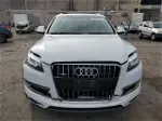 2015 Audi Q7 Premium Plus White vin: WA1LGAFE5FD030737