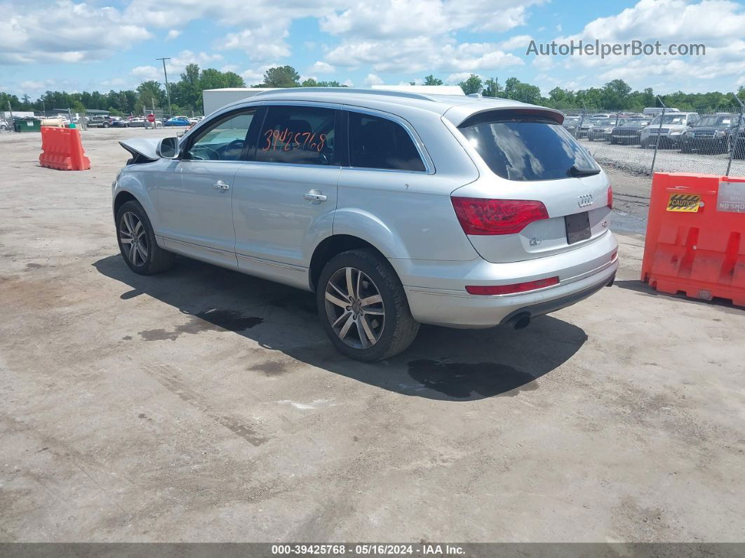 2015 Audi Q7 3.0t Premium Silver vin: WA1LGAFE6FD005815