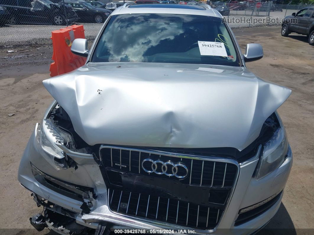 2015 Audi Q7 3.0t Premium Silver vin: WA1LGAFE6FD005815