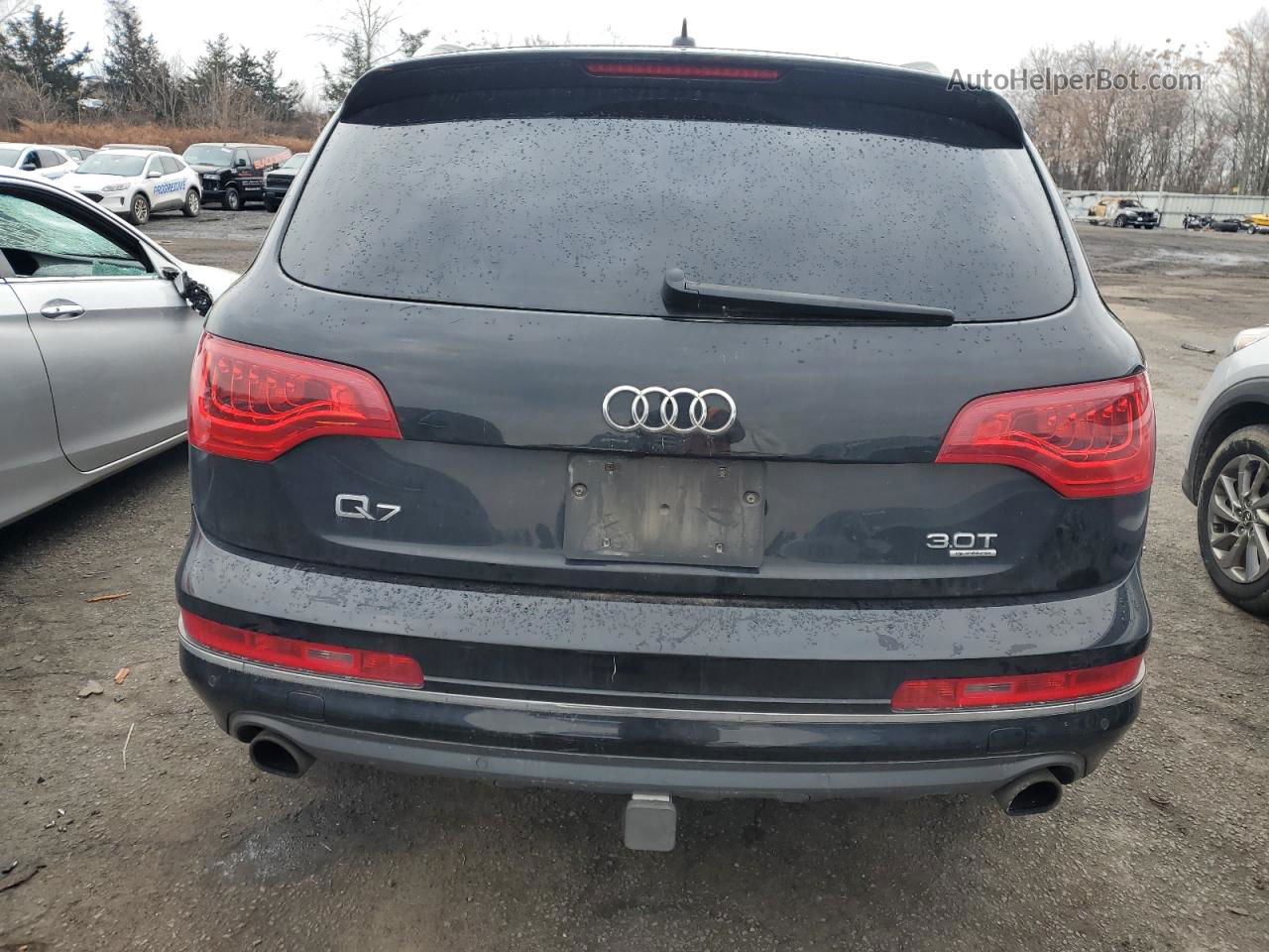 2015 Audi Q7 Premium Plus Black vin: WA1LGAFE6FD032142