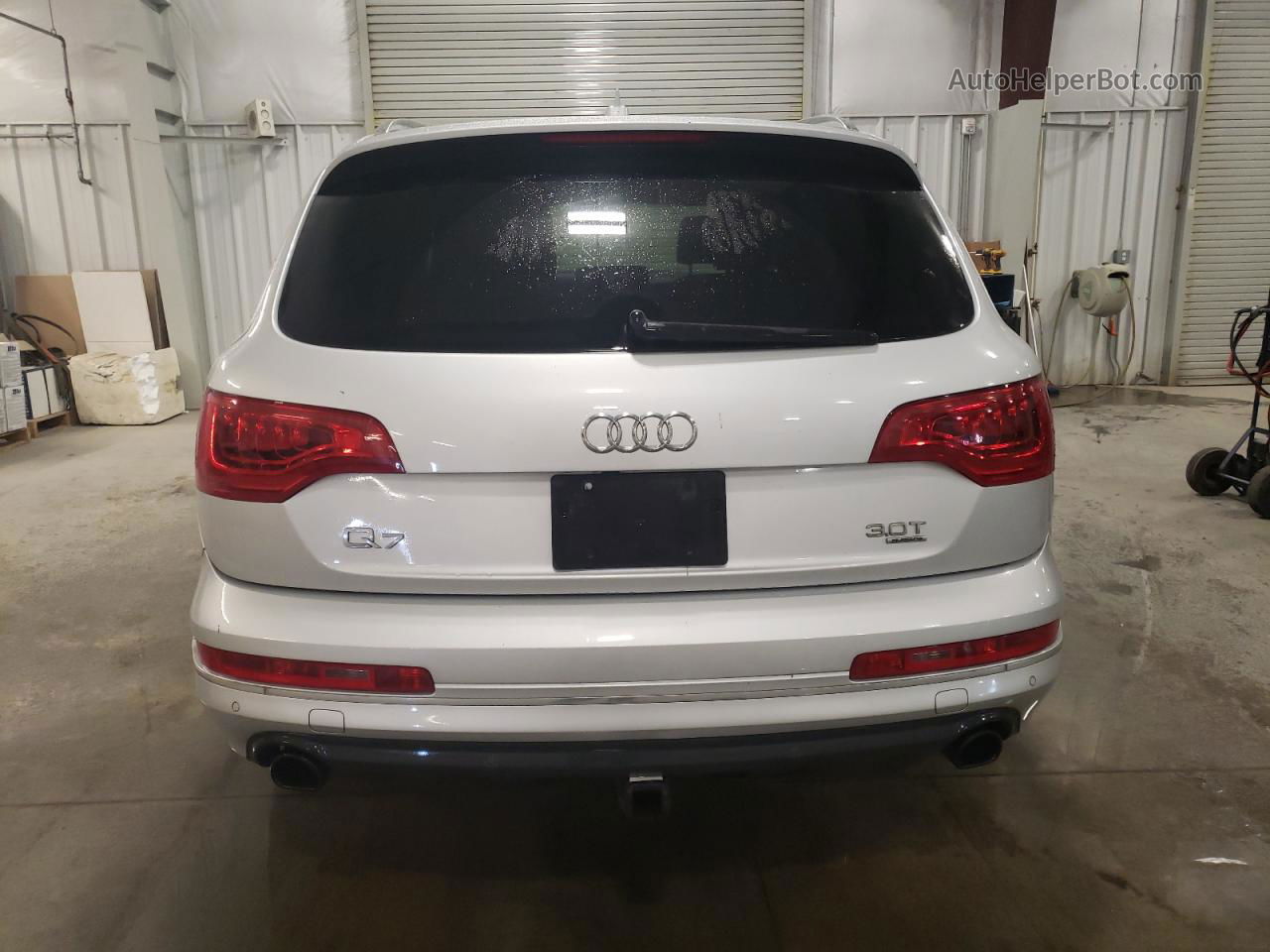 2015 Audi Q7 Premium Plus Silver vin: WA1LGAFE7FD009789