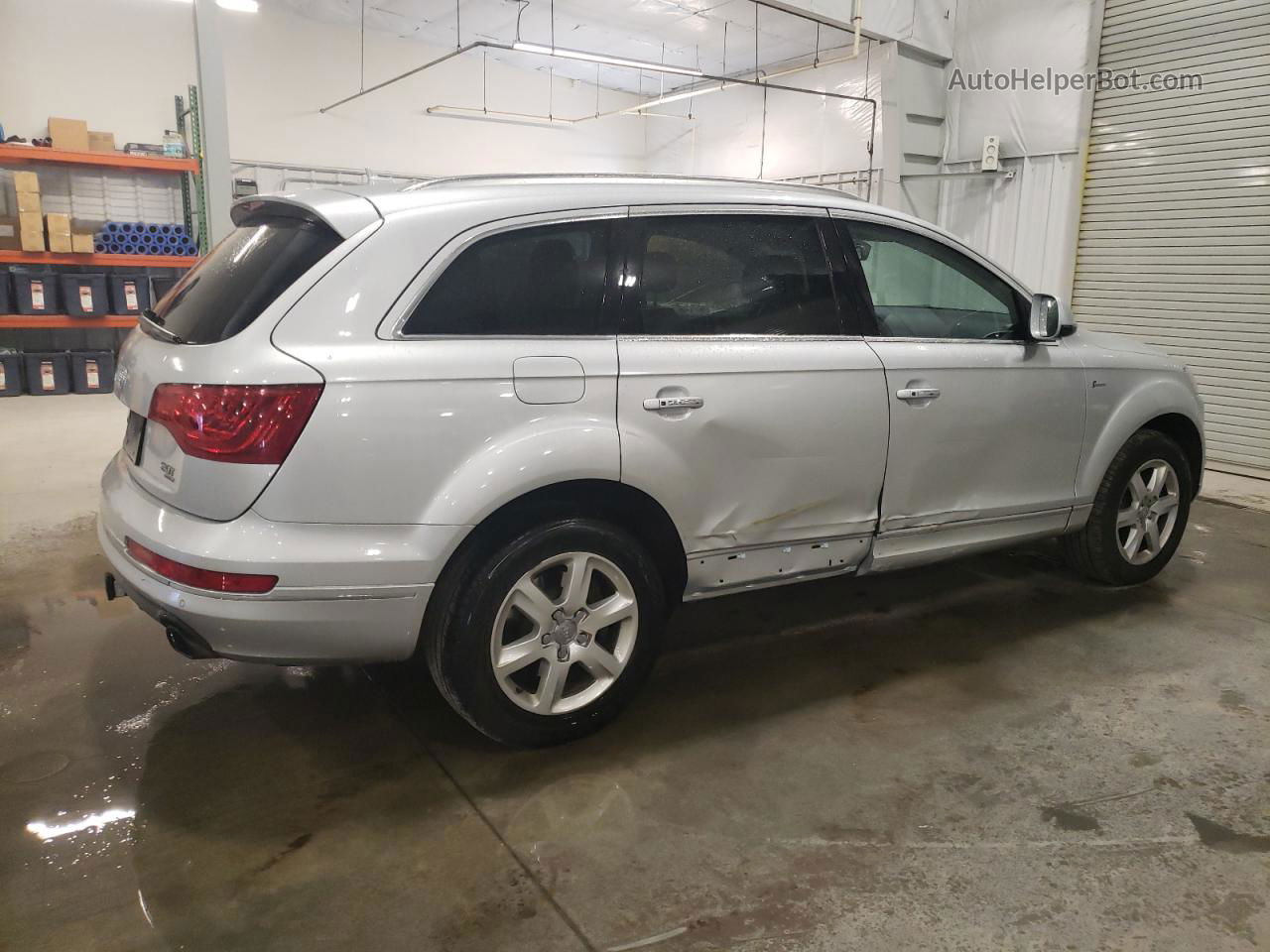 2015 Audi Q7 Premium Plus Silver vin: WA1LGAFE7FD009789