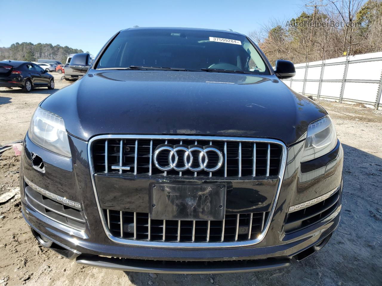 2015 Audi Q7 Premium Plus Black vin: WA1LGAFE7FD012806