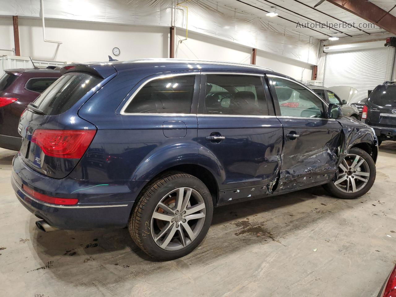 2015 Audi Q7 Premium Plus Blue vin: WA1LGAFE7FD013874