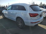 2015 Audi Q7 Premium Plus White vin: WA1LGAFE7FD016483