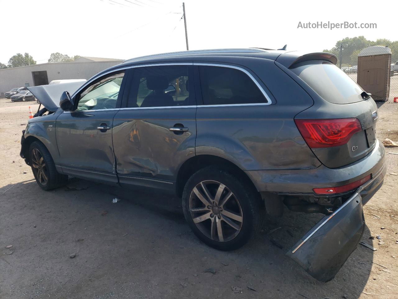 2015 Audi Q7 Premium Plus Gray vin: WA1LGAFE7FD019822