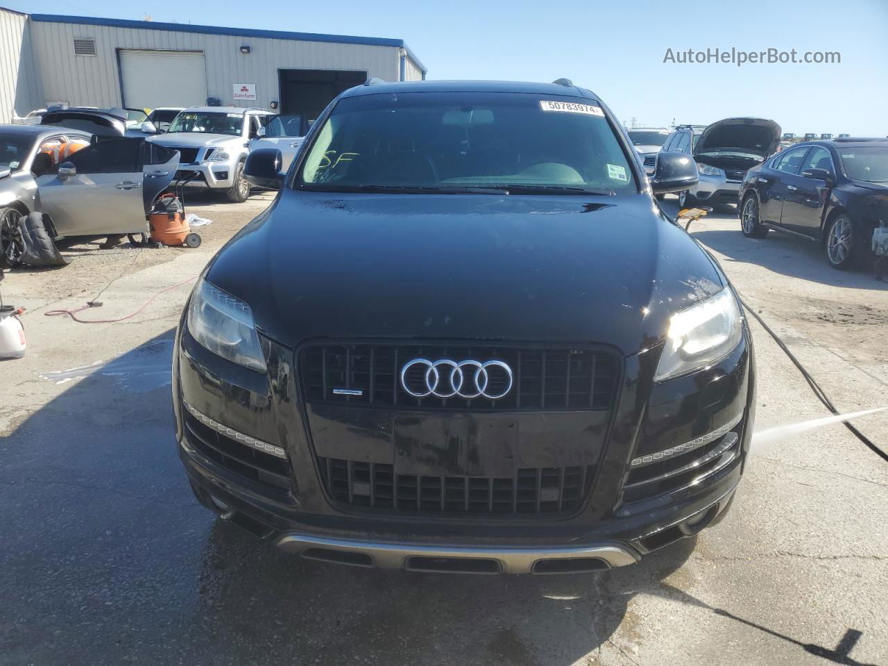 2015 Audi Q7 Premium Plus Black vin: WA1LGAFE7FD022624