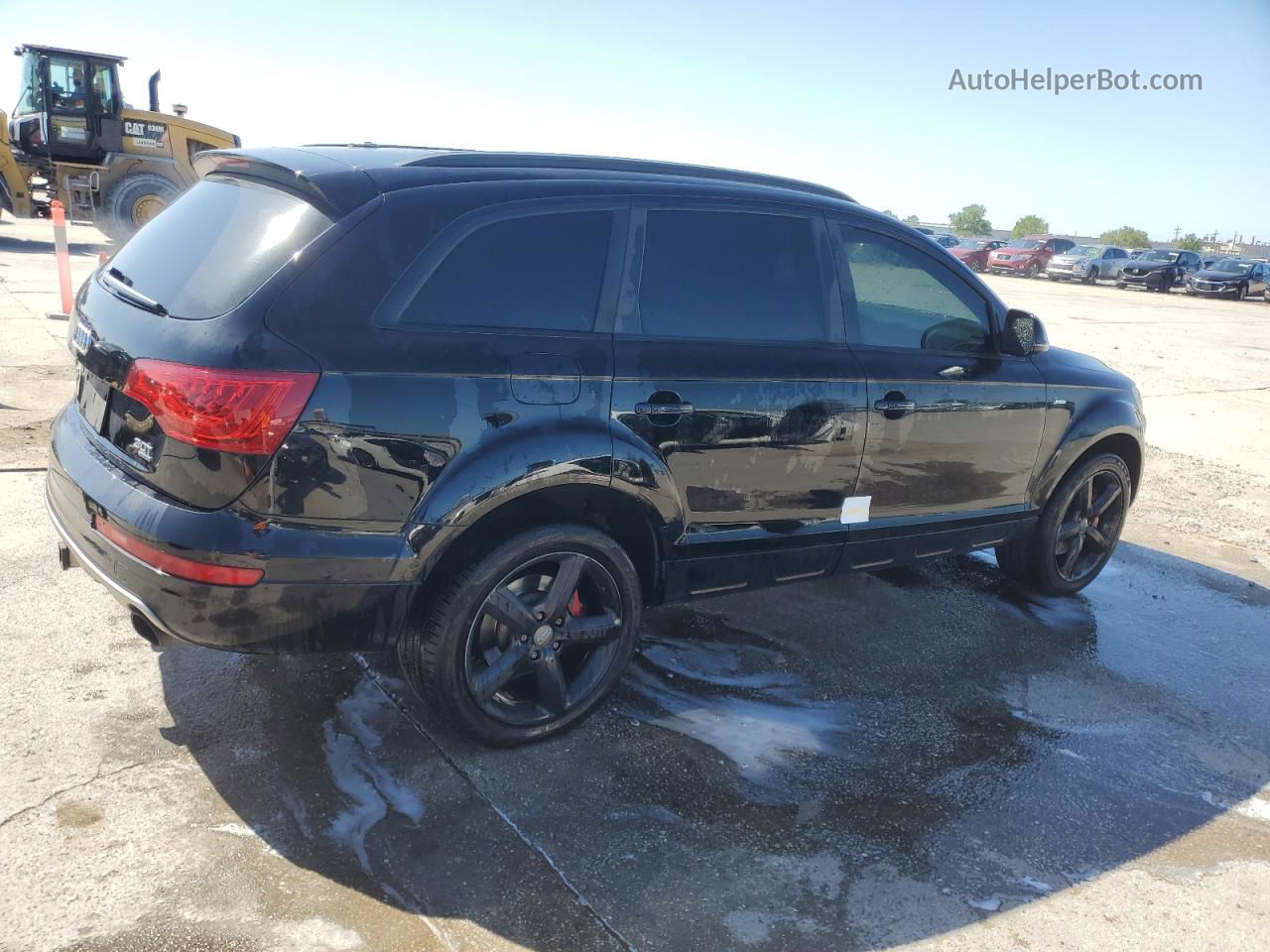 2015 Audi Q7 Premium Plus Black vin: WA1LGAFE7FD022624