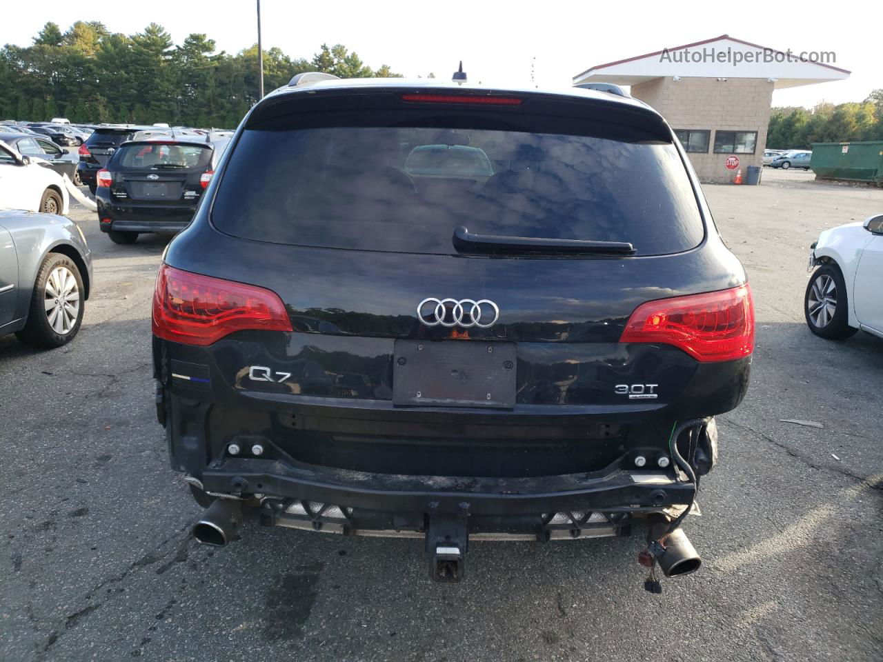 2015 Audi Q7 Premium Plus Black vin: WA1LGAFE8FD001586