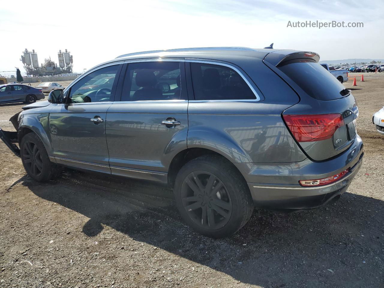 2015 Audi Q7 Premium Plus Gray vin: WA1LGAFE8FD005248