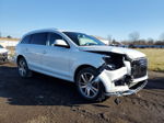 2015 Audi Q7 Premium Plus White vin: WA1LGAFE8FD021367