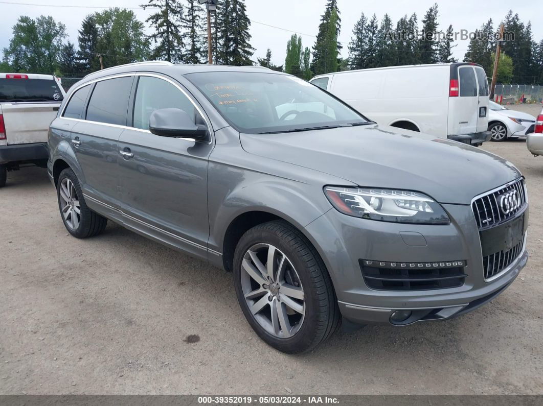 2015 Audi Q7 3.0t Premium Gray vin: WA1LGAFE9FD003217