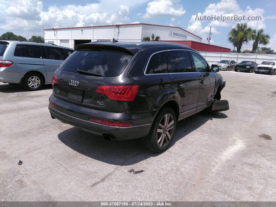 2015 Audi Q7 3.0t Premium Plus Gray vin: WA1LGAFE9FD003475