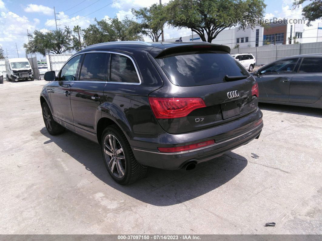 2015 Audi Q7 3.0t Premium Plus Gray vin: WA1LGAFE9FD003475