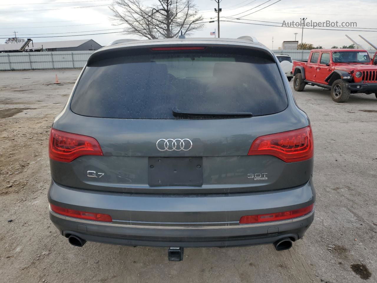 2015 Audi Q7 Premium Plus Серый vin: WA1LGAFE9FD013844