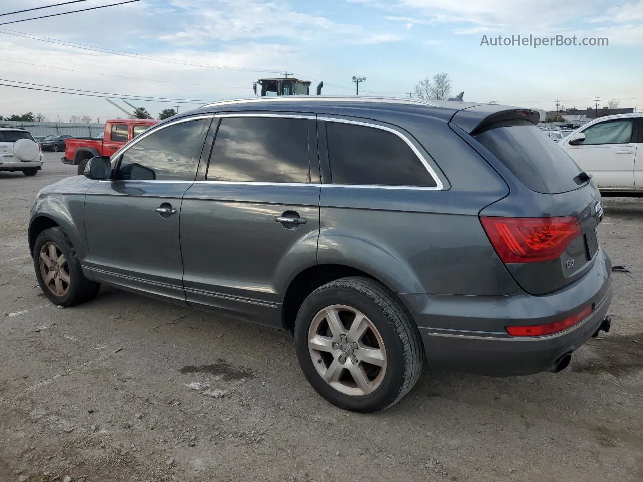 2015 Audi Q7 Premium Plus Gray vin: WA1LGAFE9FD013844