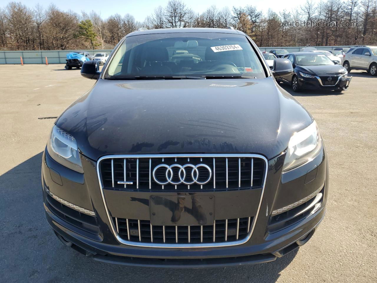 2015 Audi Q7 Premium Plus Черный vin: WA1LGAFE9FD016145