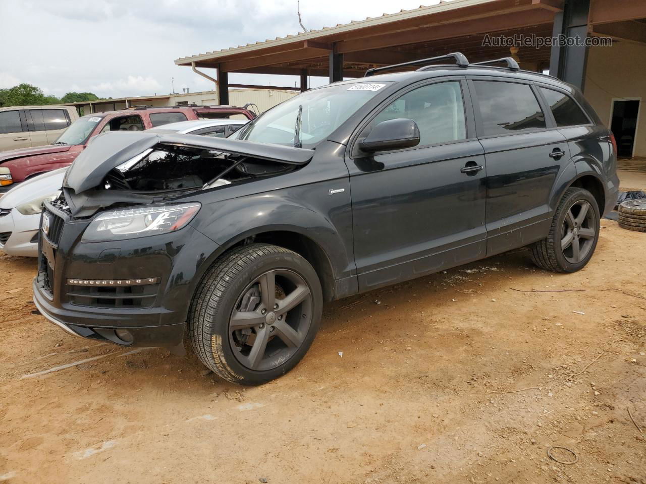 2015 Audi Q7 Premium Plus Black vin: WA1LGAFE9FD024066