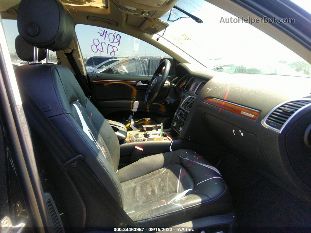 2015 Audi Q7 3.0t Premium Plus Black vin: WA1LGAFE9FD024407