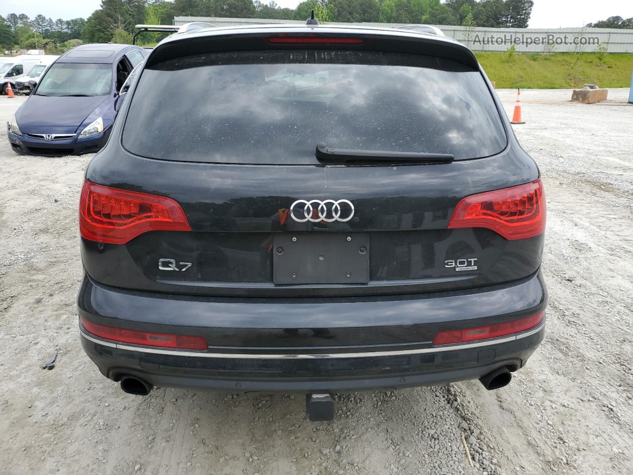 2015 Audi Q7 Premium Plus Черный vin: WA1LGAFEXFD007762