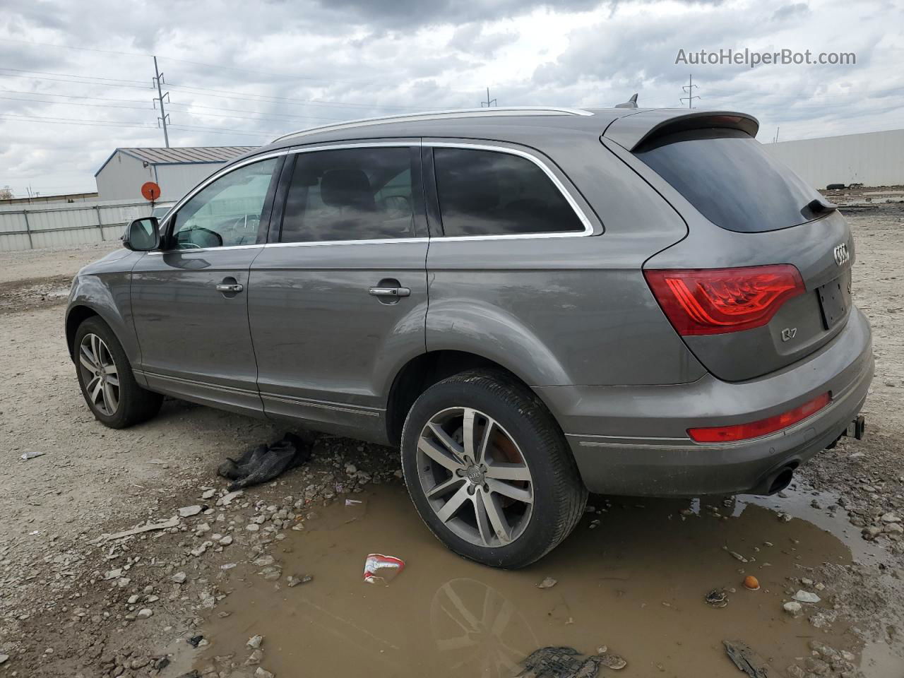 2015 Audi Q7 Premium Plus Gray vin: WA1LGAFEXFD014064