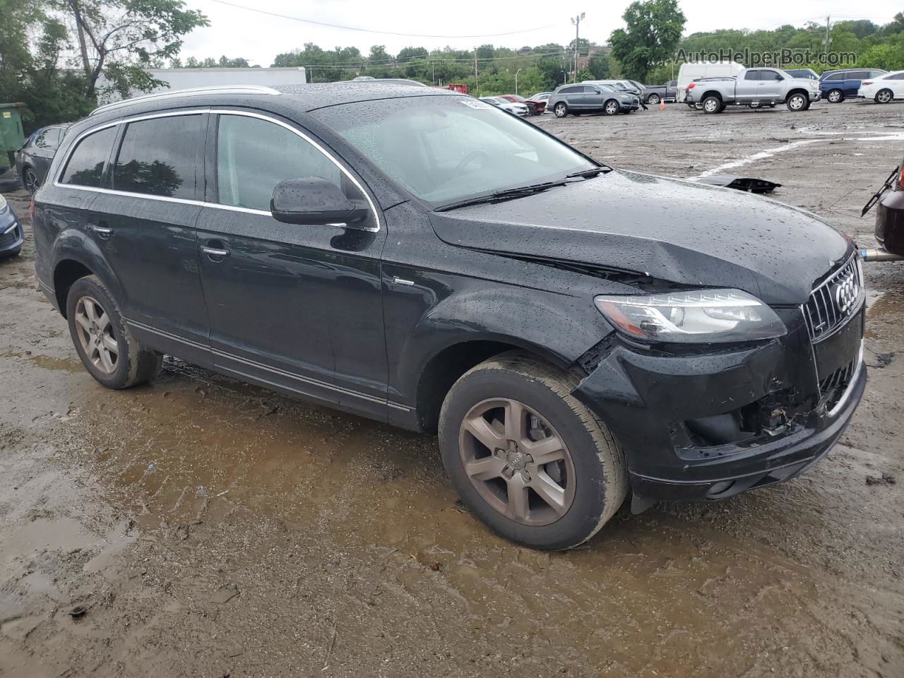 2015 Audi Q7 Premium Plus Black vin: WA1LGAFEXFD024707