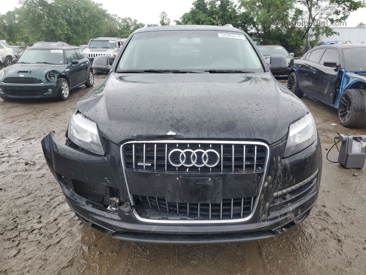 2015 Audi Q7 Premium Plus Black vin: WA1LGAFEXFD024707