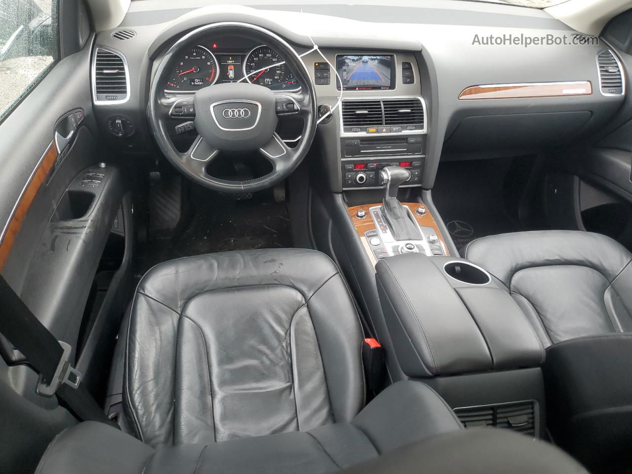 2015 Audi Q7 Premium Plus Черный vin: WA1LGAFEXFD024707