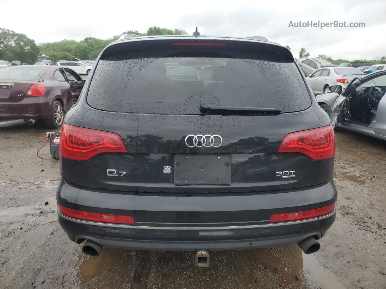 2015 Audi Q7 Premium Plus Черный vin: WA1LGAFEXFD024707