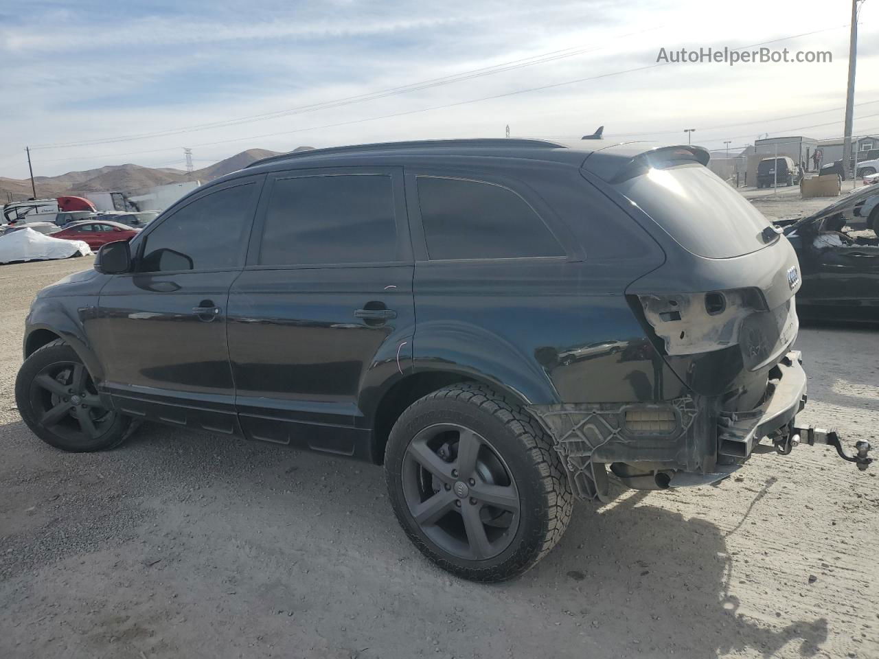 2015 Audi Q7 Premium Plus Black vin: WA1LGAFEXFD025310