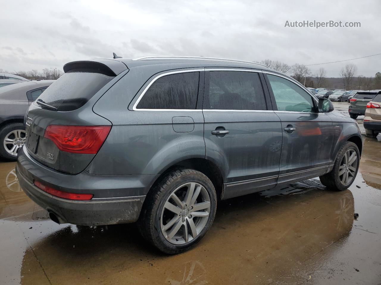 2015 Audi Q7 Premium Plus Gray vin: WA1LGAFEXFD027753