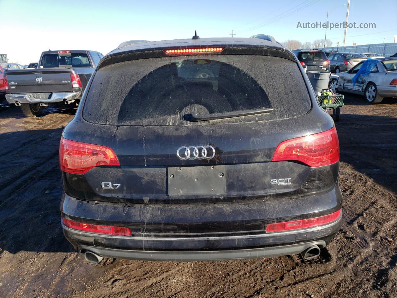 2015 Audi Q7 Premium Plus Black vin: WA1LGBFE4FD009237