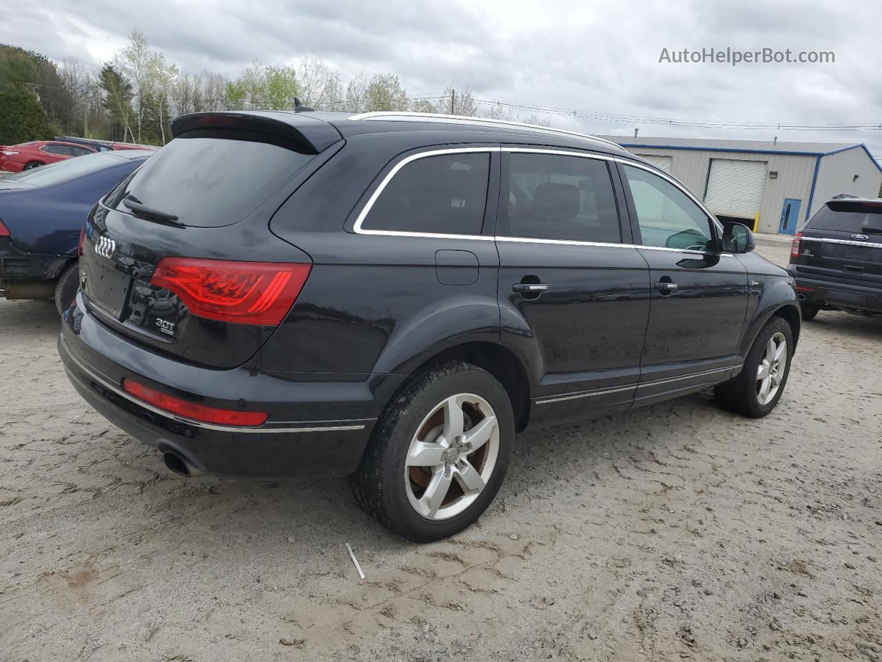 2015 Audi Q7 Premium Plus Black vin: WA1LGBFE8FD012075