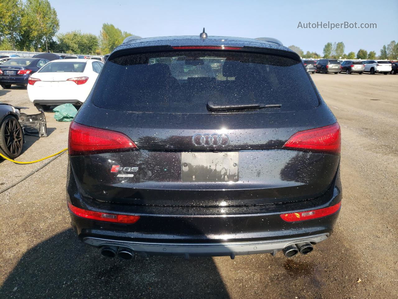 2014 Audi Q5 Premium Plus Black vin: WA1LGCFP8EA037808