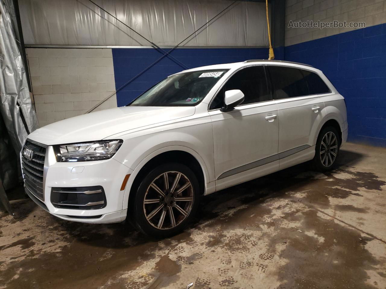 2017 Audi Q7 Premium Plus White vin: WA1LHAF73HD042855