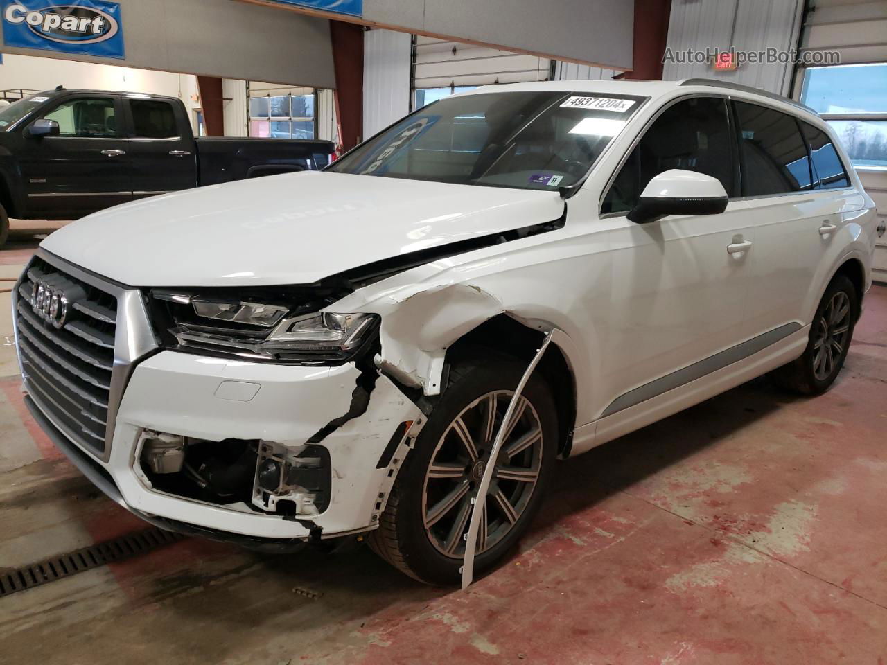 2017 Audi Q7 Premium Plus White vin: WA1LHAF73HD049806