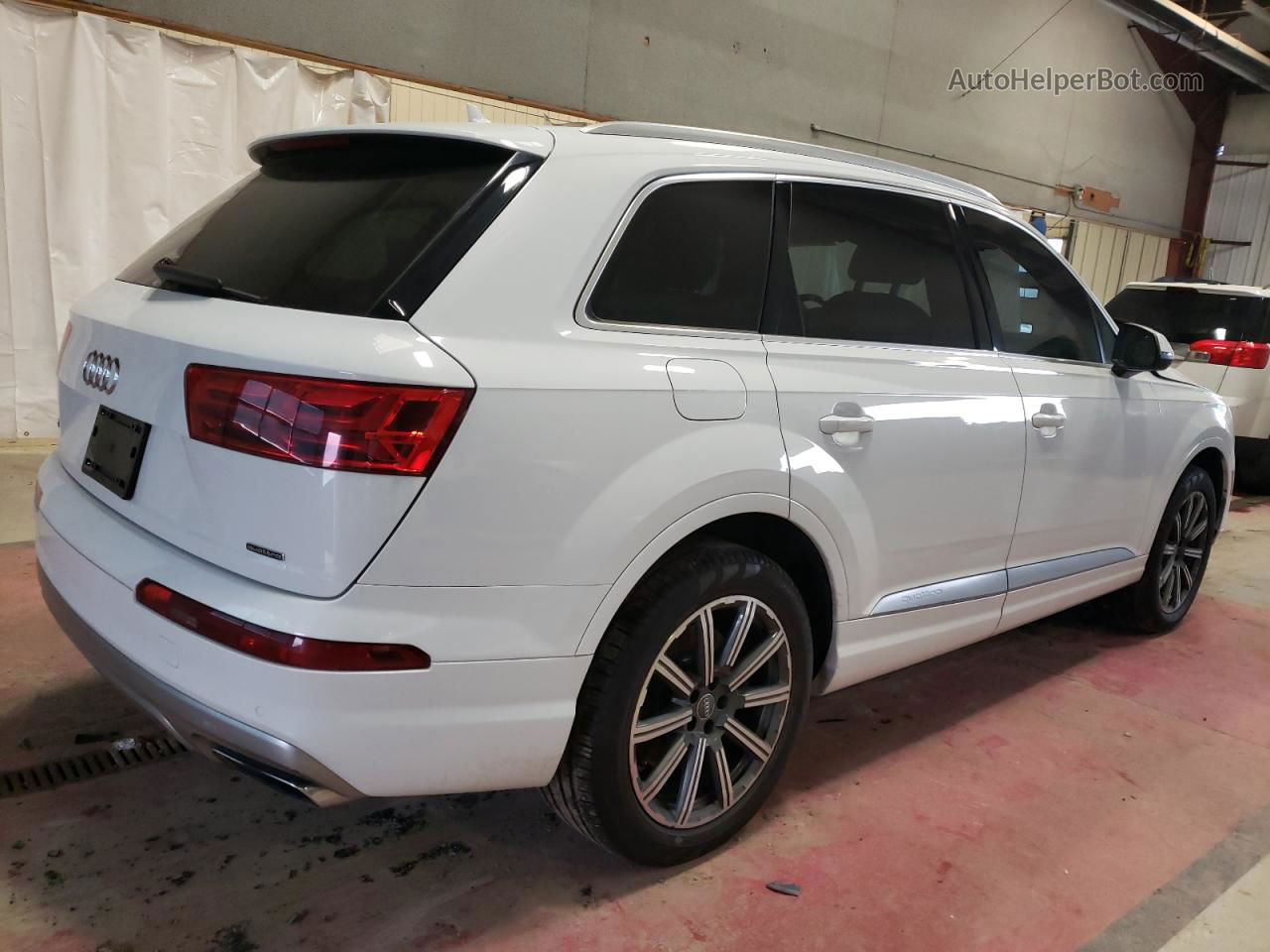 2017 Audi Q7 Premium Plus White vin: WA1LHAF73HD049806