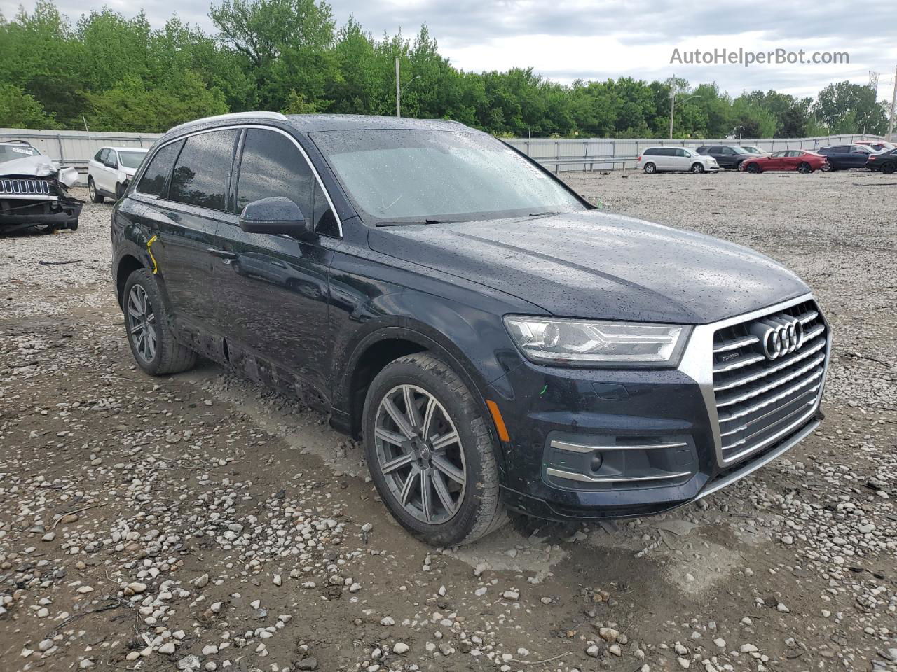 2017 Audi Q7 Premium Plus Blue vin: WA1LHAF75HD045935